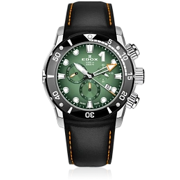 CO-1 / Chrono quartz / Titanium case / green dial 