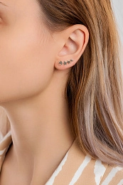 Maison de la Bijouterie 18K Позолоченные Серьги/ 2522200