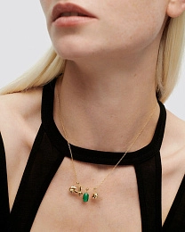 PDPAOLA 18K Gold Plated Silver Charm/ CH01-201-U