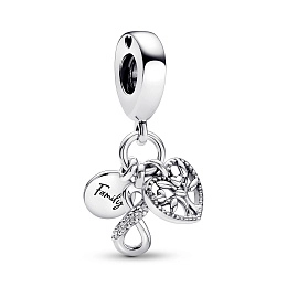 PANDORA Moments Silver Charm/ 792201C01