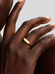 Pandora Moments 14K Gold Plated Ring/ 163986C00-58
