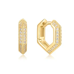 Ania Haie 14K Ոսկեպատ Արծաթյա Ականջօղ/ E067-06G