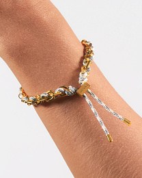 PDPAOLA 18K Gold Plated Silver Bracelet/ PU01-682-U