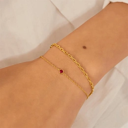 Ania Haie 14K Ոսկեպատ Արծաթյա Թևնոց/ B071-01G