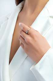 Ania Haie Silver Ring/ R037-02H