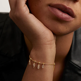 PDPAOLA 14K Gold Plated Silver Charm/ CH01-002-U