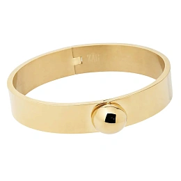 Zag Bijoux 24K Gold Plated Stainless Steel Surgical Bracelet/ SBJ22124-01UNI15