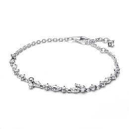 PANDORA Moments Silver Bracelet/ 592631C01-18