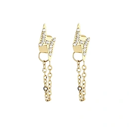 Zag Bijoux Серьги/ SED13640-01WHT