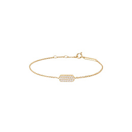PDPAOLA 18K Gold Plated Silver Bracelet/ PU01-415-U