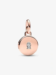 PANDORA Moments 14K Վարդագույն ոսկու պատվածքով Արծաթյա Չարմ/ 783066C01