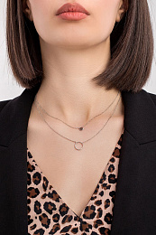 L'atelier Precieux Silver Necklace/ 72147740