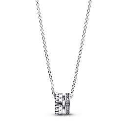 PANDORA Signature серебряное ожерелье/ 392311C01-45