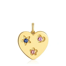 Tous 18K Gold Plated Pendant/ 1004450500