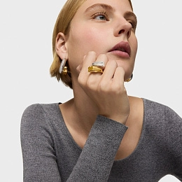 TOUS 18K Позолоченное Серебряное Кольцо/ 1004291612