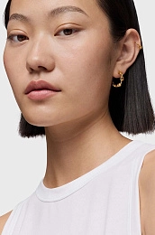 TOUS Արծաթյա 18K Ոսկեպատ Ականջօղ/1004222100