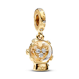 PANDORA Moments 14K Gold Plated Silver Charm/ 762825C01