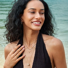 Ania Haie 14K Ոսկեպատ Արծաթյա Վզնոց/ N075-02G