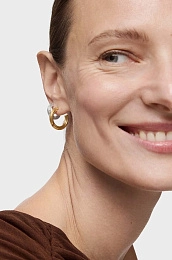 TOUS Արծաթյա 18K Ոսկեպատ Ականջօղ/1004243600