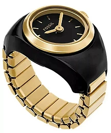 Fossil Ladies Quartz Ring-watch/ ES5413