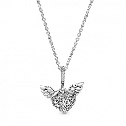 PANDORA Moments Silver Necklace/ 398505C01-45