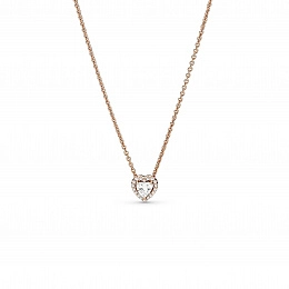 PANDORA Timeless 14K Վարդագույն ոսկու պատվածքով Արծաթյա Վզնոց/ 388425C01-45