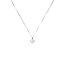 L'atelier Precieux Silver Necklace/ 87393945