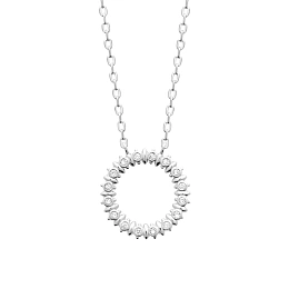 L'atelier Precieux Silver Necklace/ 87420345