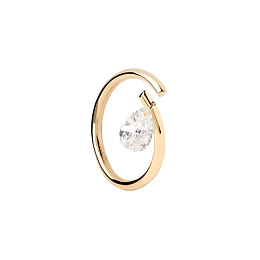 PDPAOLA 18K Gold Plated Silver Ring/ AN01-959-16