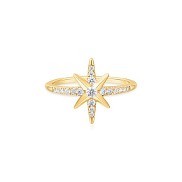 Ania Haie 925 Sterling Silver Ring/R065-02G-54