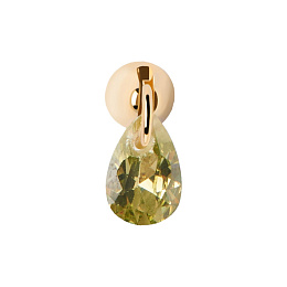 PDPAOLA 18K Gold Plated Silver Single Earring/ PG01-203-U