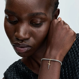 PANDORA Game of Thrones 14K Ոսկեպատ Արծաթյա Չարմ/ 763142C00