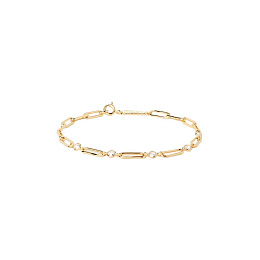 PDPAOLA 18K Gold Plated Silver Bracelet/ PU01-406-U