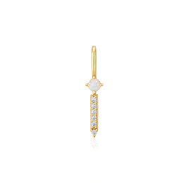 Ania Haie 14K Ոսկեպատ Արծաթյա Չարմ/ NC048-01G