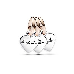 PANDORA Moments 14K Rose Gold Plated Silver Charm/ 782648C00