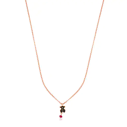 TOUS 14K Rose gold plated Silver Necklace/ 314932530
