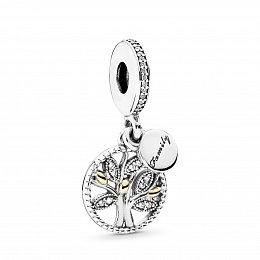 PANDORA Moments Серебряный Шарм/ 791728CZ