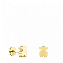 TOUS 18K Позолоченные Серьги/ 1004352000